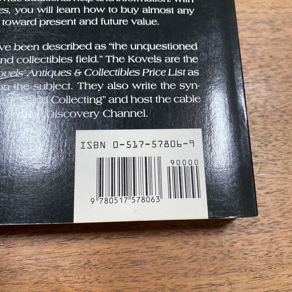 Kovels' Know Your Antiques by Ralph & Terry Kovel 1990 Soft Cover Paperback Book
